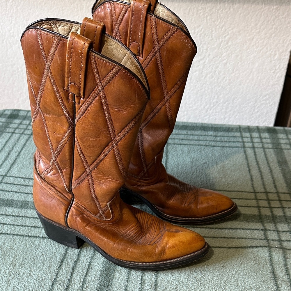 ACME Brown Leather Men's Boots